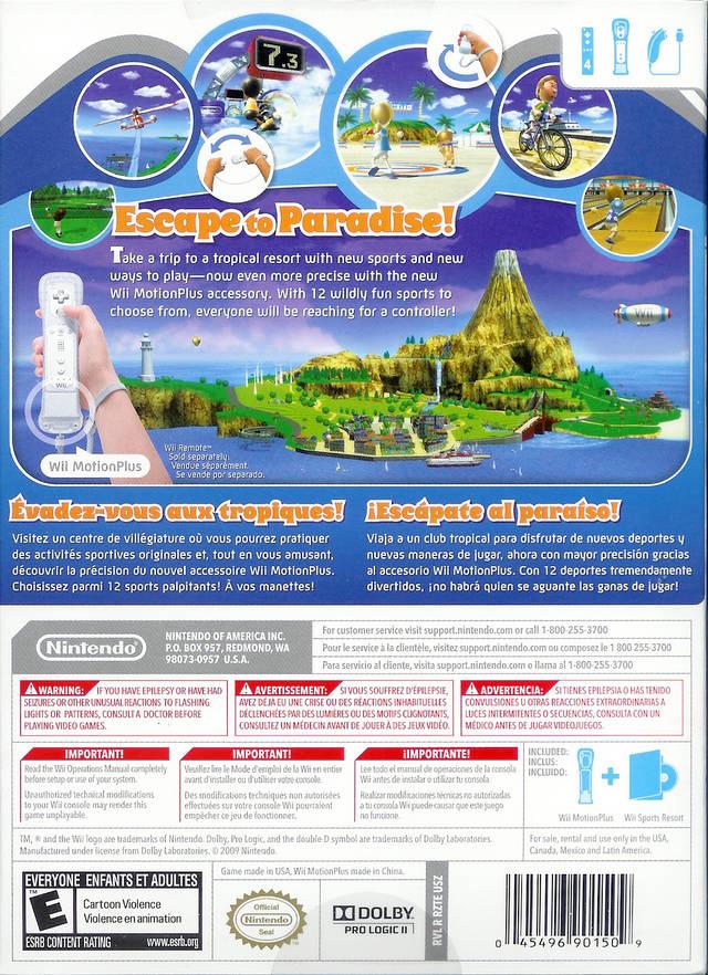 Wii Sports Resort - Wii - Used
