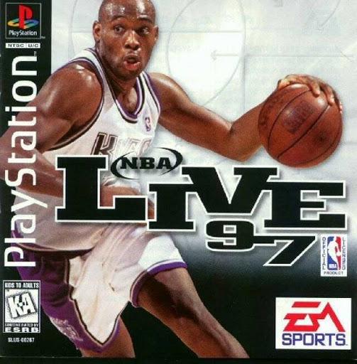 NBA Live 97 - PS1 Game - Used