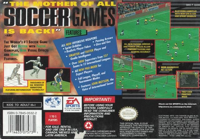 FIFA Soccer 96 - SNES - Used