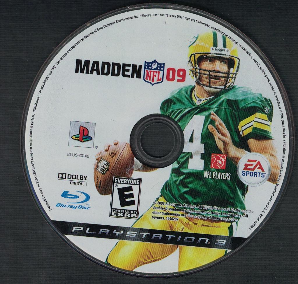 Madden 2009 - PS3 Game - Used