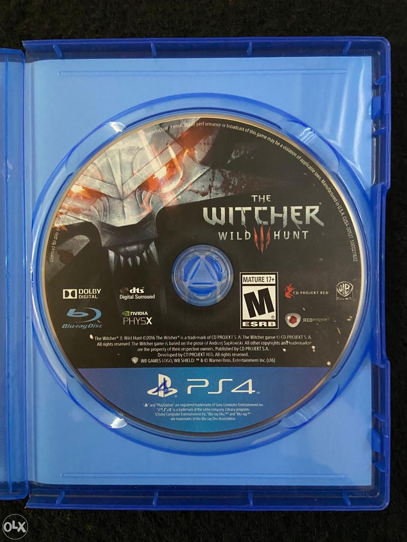 Witcher 3: Wild Hunt - PS4 Game - Used