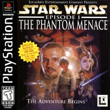 Star Wars Phantom Menace - PS1 Game - Used
