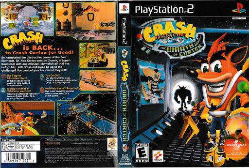 Crash Bandicoot The Wrath of Cortex - PS2 Game - Used
