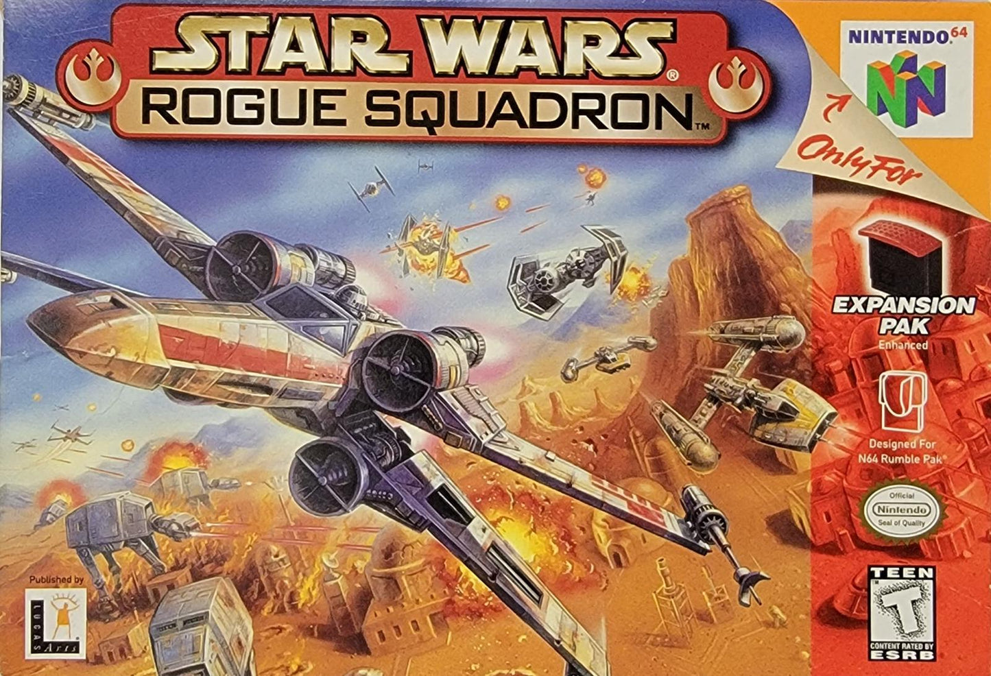 Star Wars Rogue Squadron - N64 - Used