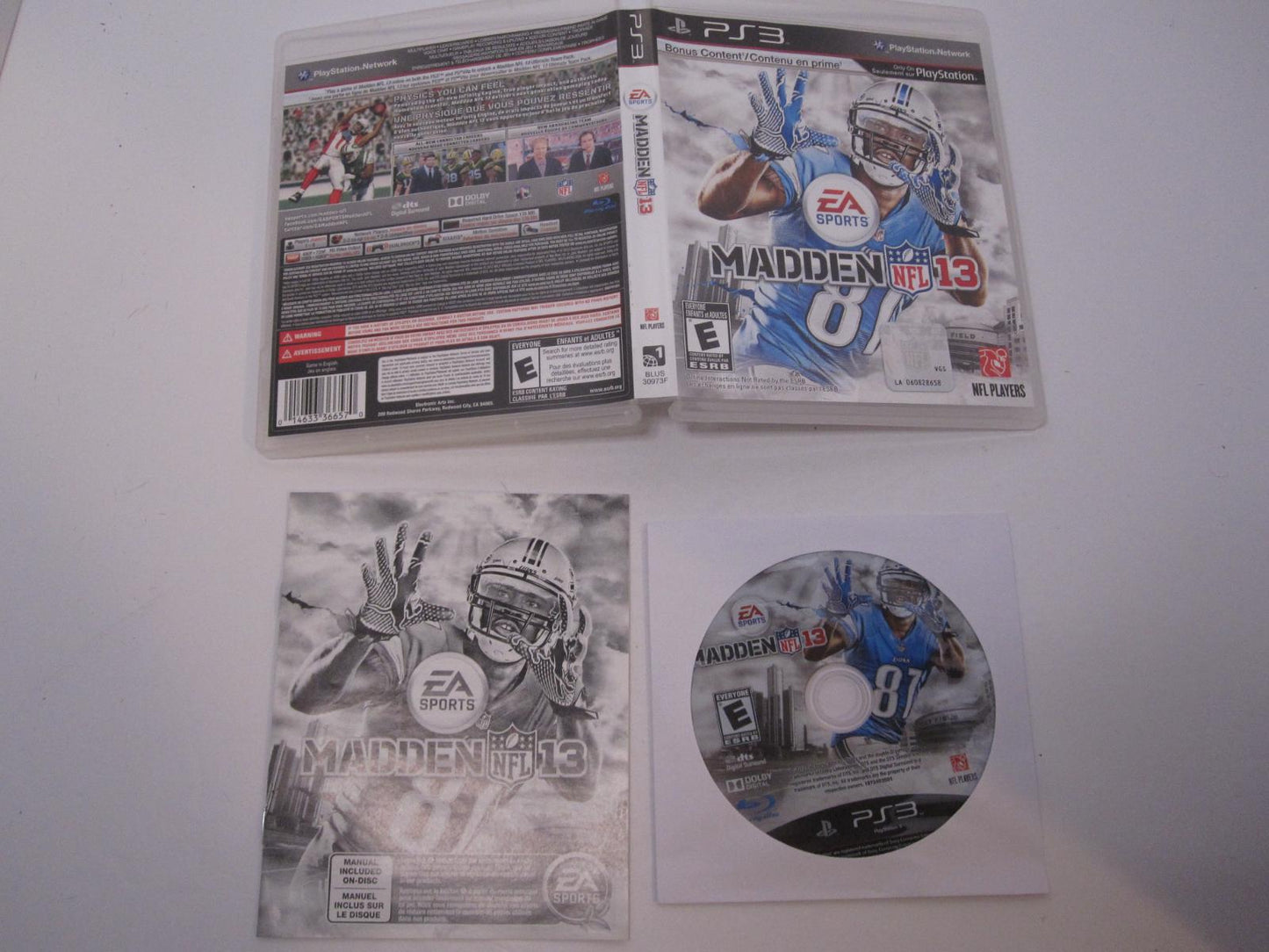 Madden NFL 13 - PS3 Game - Used