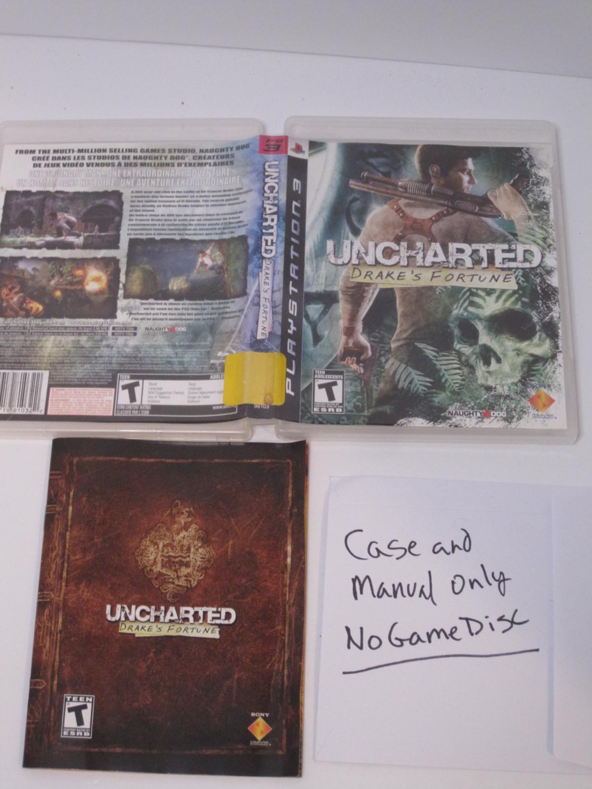 Uncharted Drake's Fortune - PS3 Game - Used