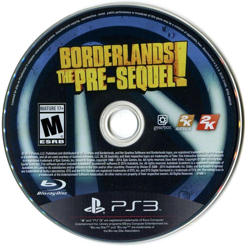 Borderlands The Pre-Sequel - PS3 Game - Used