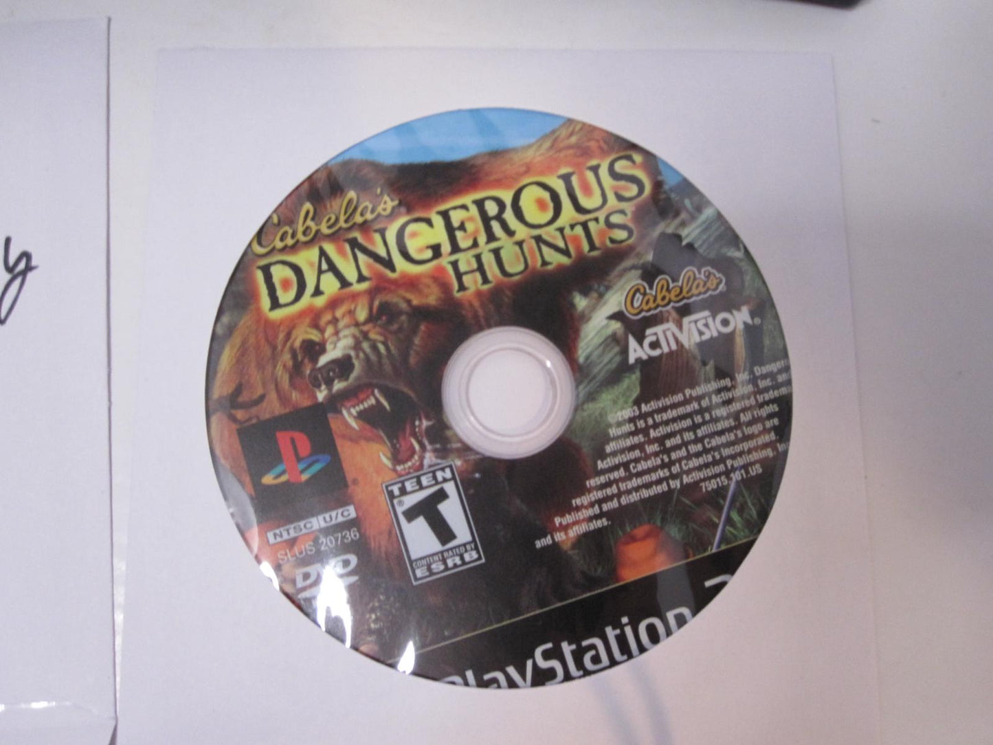 Cabela's Dangerous Hunts - PS2 Game - Used