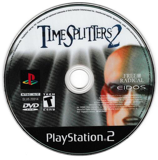 Time Splitters 2 - PS2 Game - Used