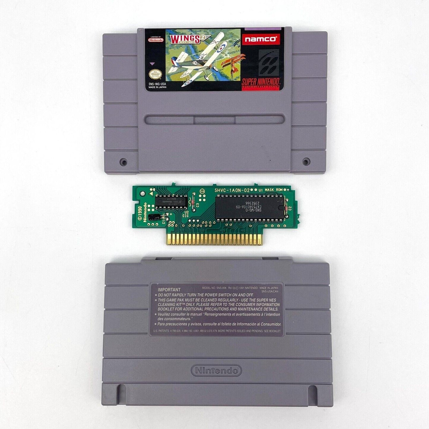 Wings 2 Aces High - SNES - Used