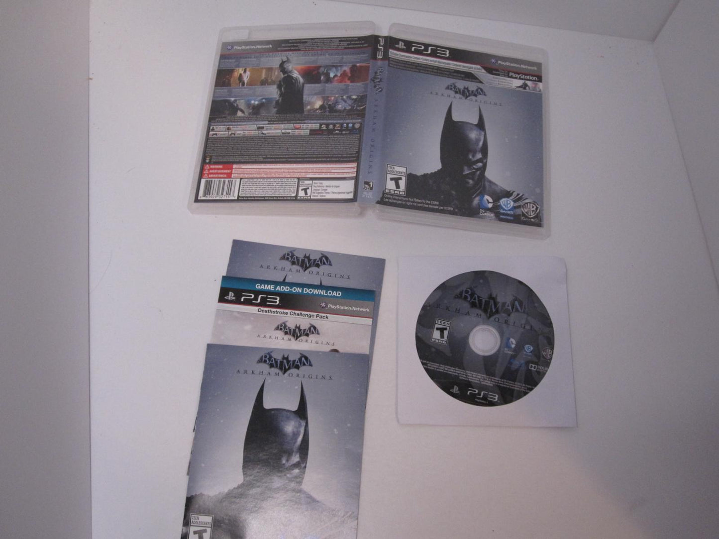 Batman: Arkham Origins - PS3 Game - Used