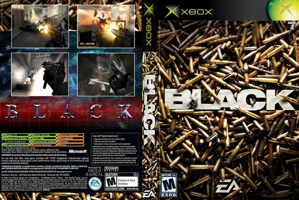 Black - Xbox - Used