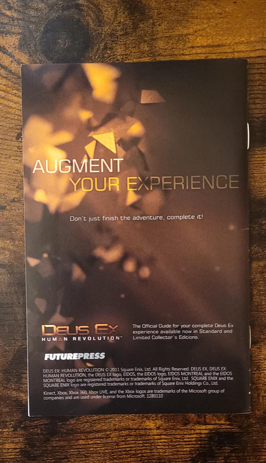 Deus Ex: Human Revolution - Xb360 - Used