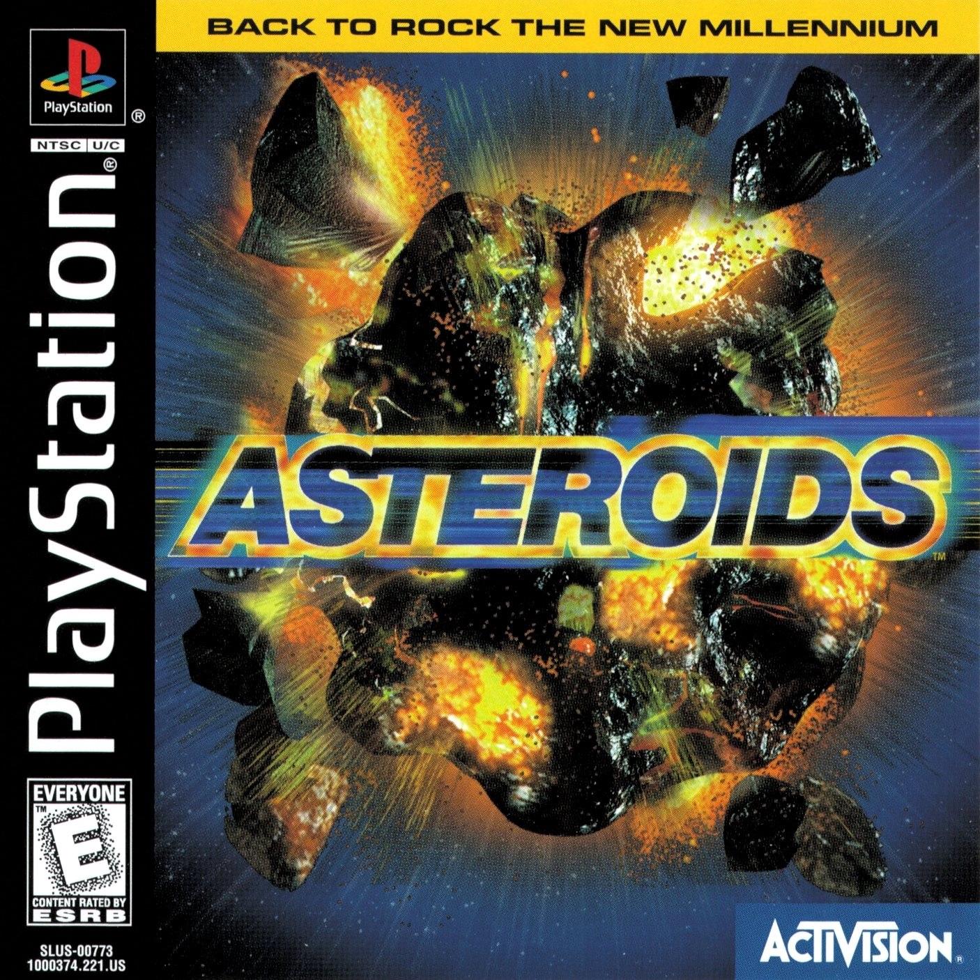 Asteroids - PS1 Game - Used
