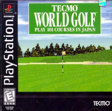 Tecmo World Golf - PS1 Game - Used