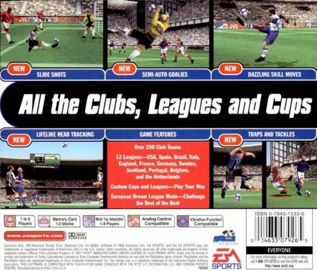FIFA 99 - PS1 Game - Used