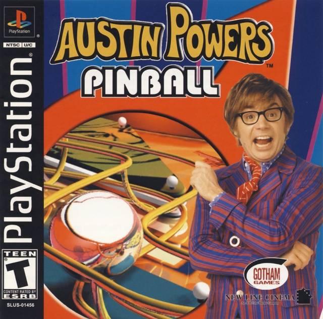 Austin Powers Pinball - PS1 Game - Used