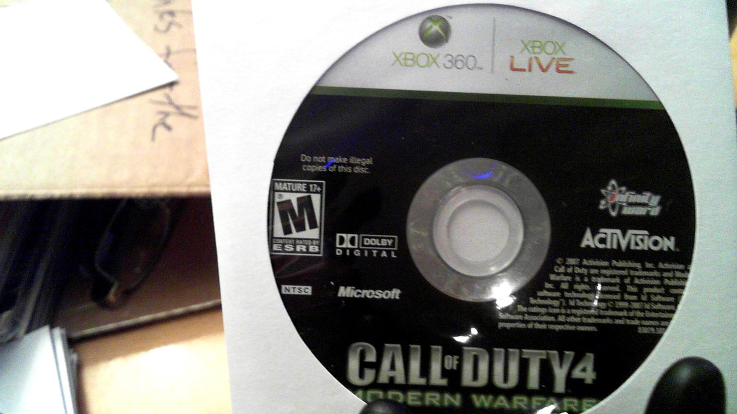 Call of Duty 4 Modern Warfare - Xb360 - Used
