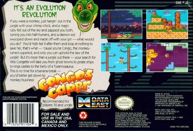 Congo's Caper - SNES - Used