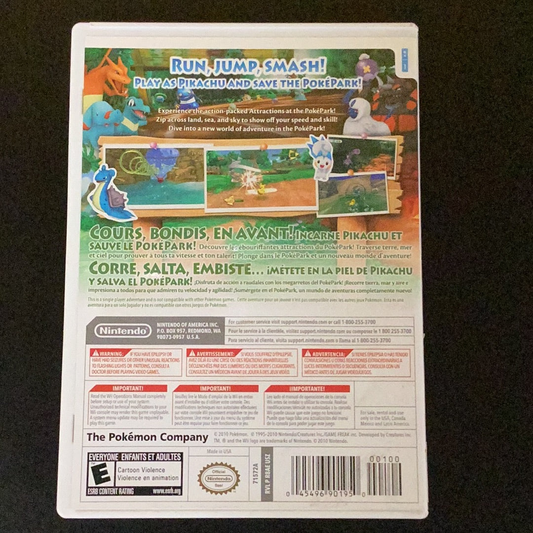 Pokepark Wii Pikachu’s Adventure - Wii - Used