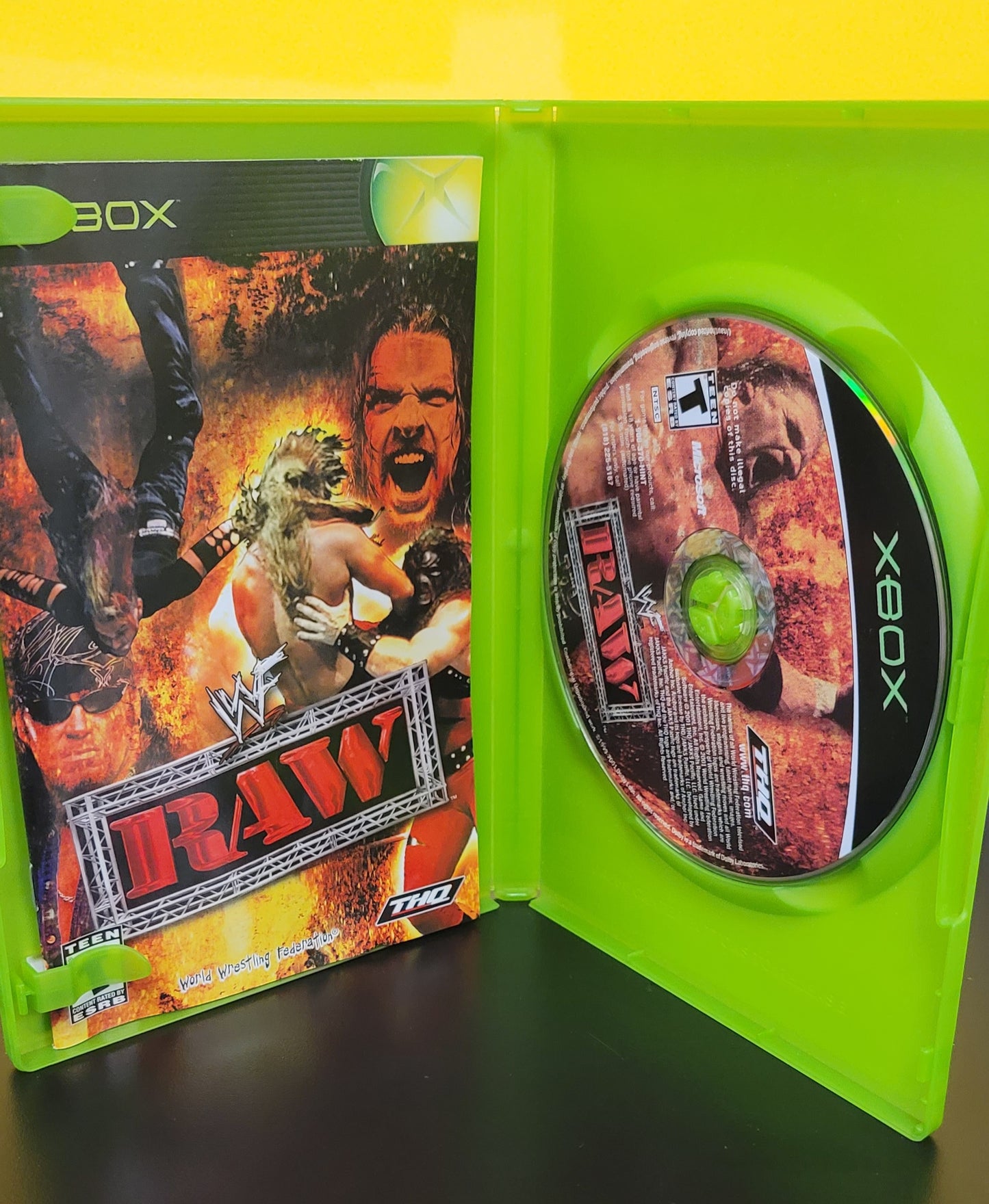 WWF Raw - Xbox - Used