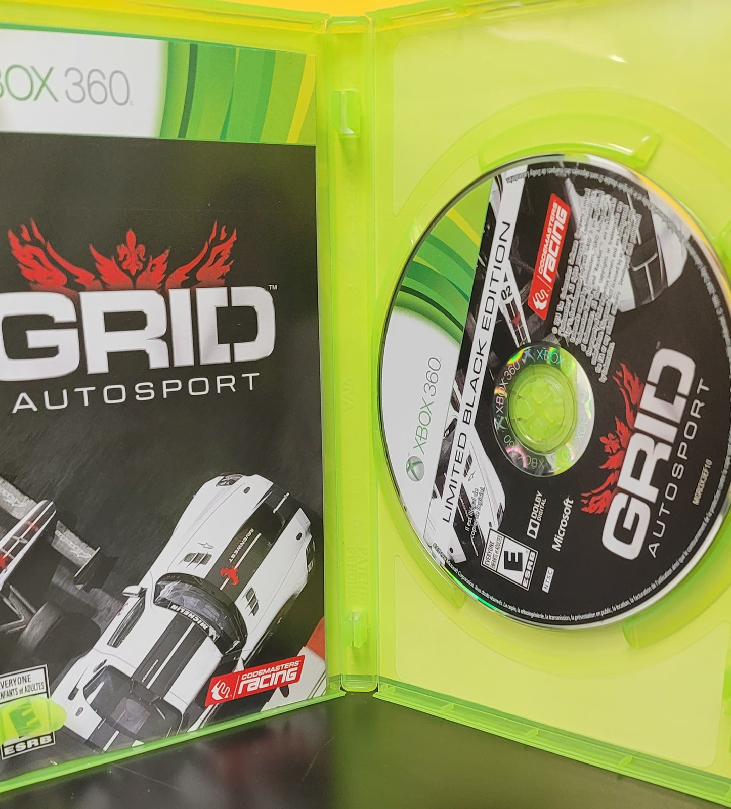 GRID Autosport Limited Black Edition - Xb360 - Used