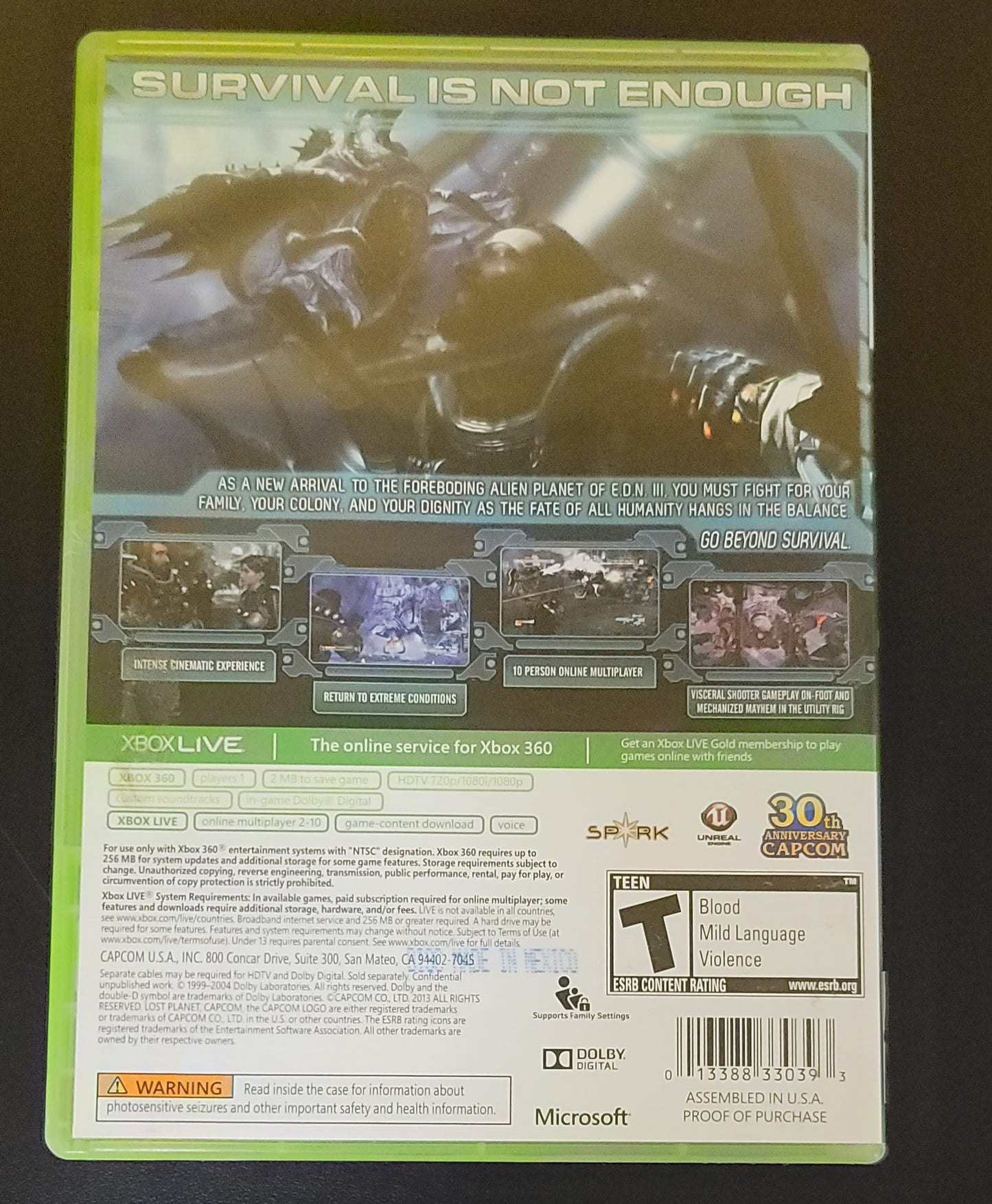 Lost Planet 3 - Xb360 - Used