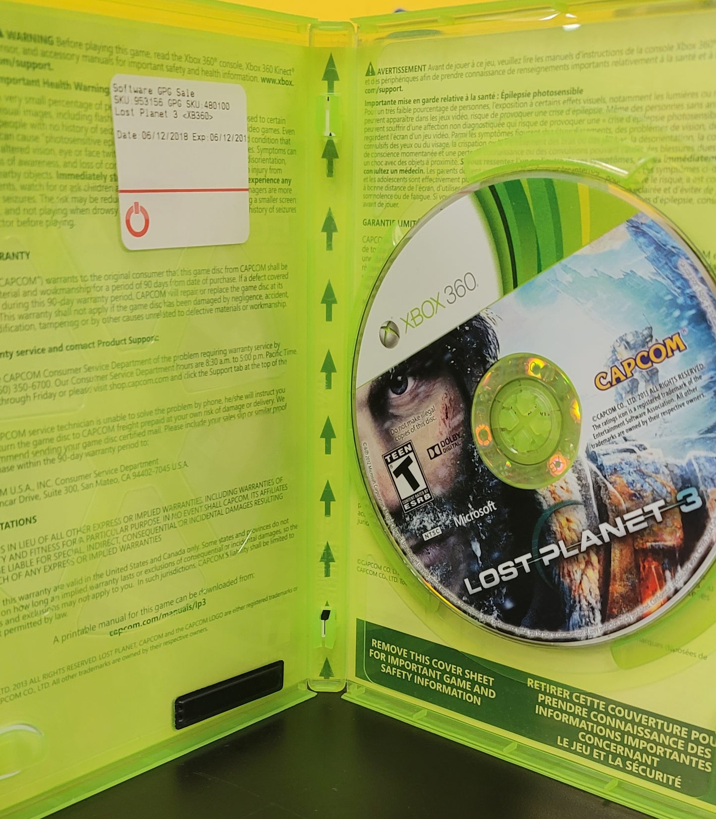 Lost Planet 3 - Xb360 - Used