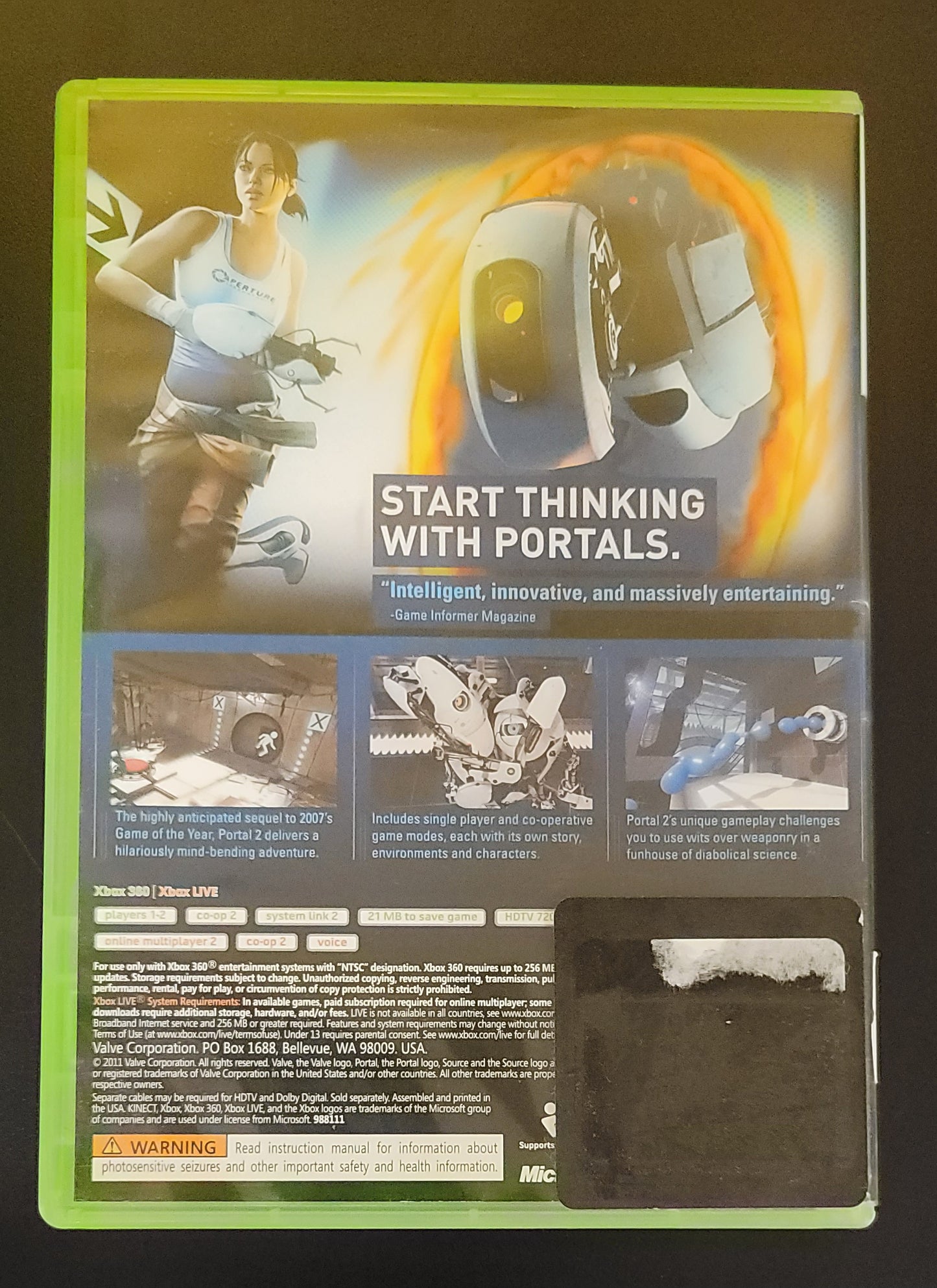 Portal 2 - Xb360 - Used