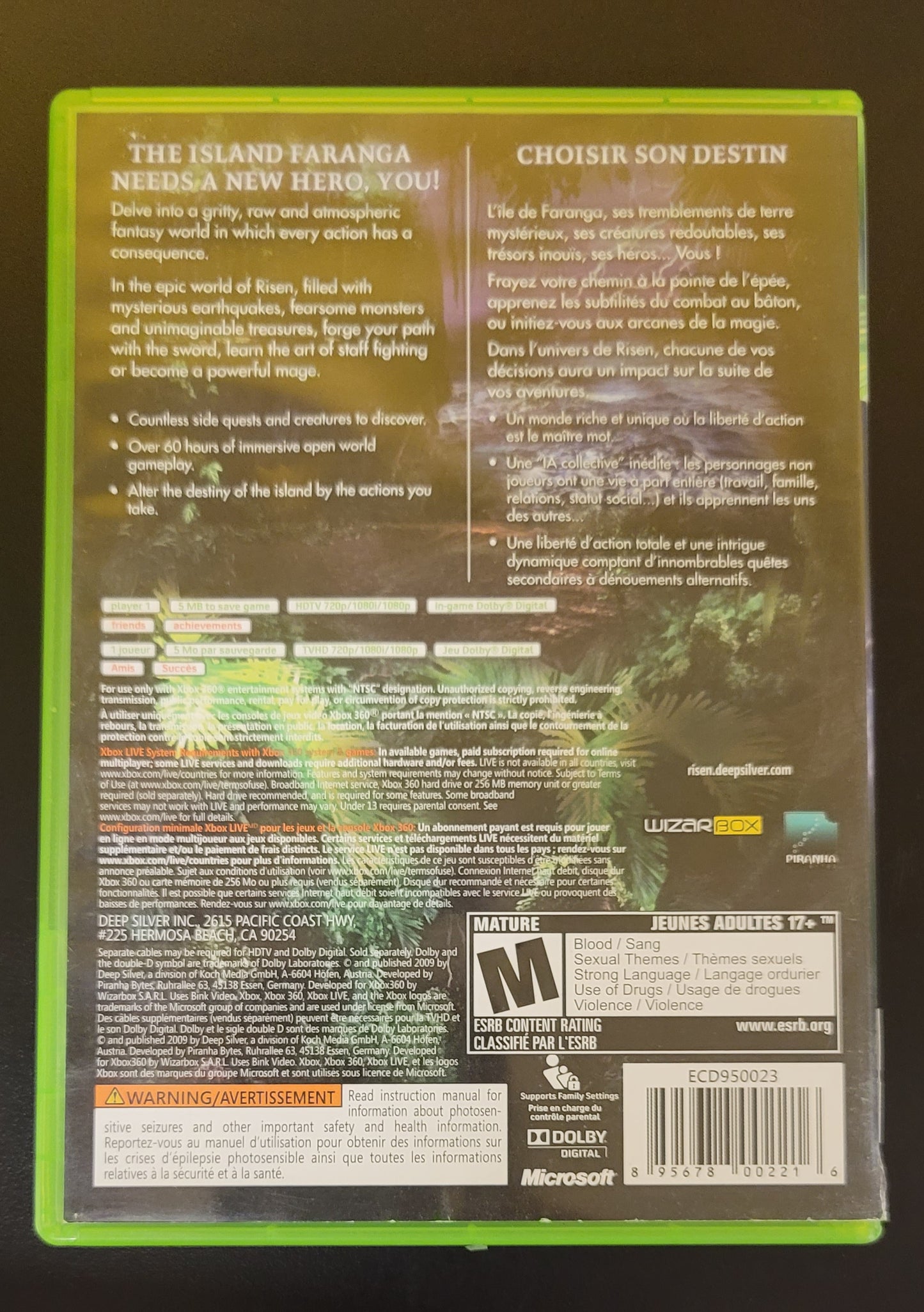 Risen - Xb360 - Used