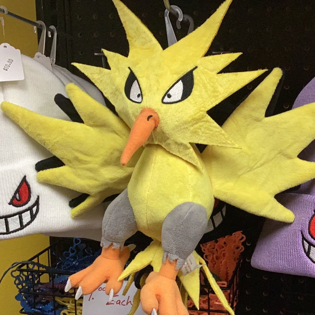 Zapdos Gray - Pokemon - Plushy