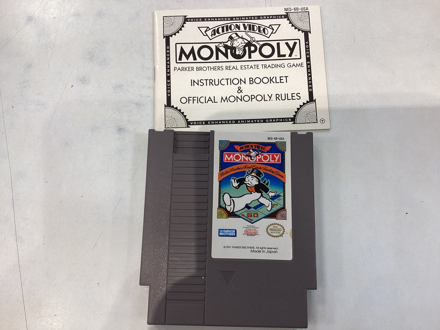 Monopoly -NES- Used (Complete)