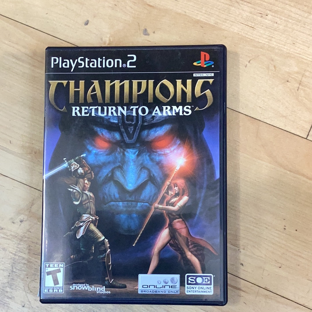 Champions Return to Arms - PS2 Game - Used