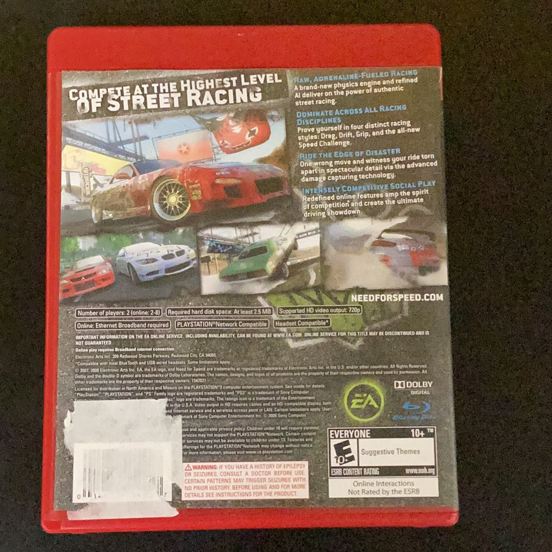 Need for Speed Pro Street - PS3 - Used