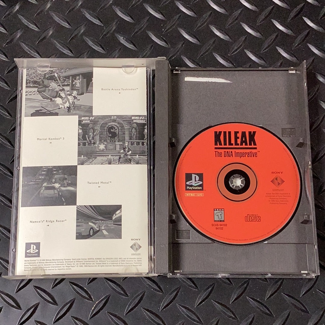 Kileak The DNA Imperative (Longbox) - PS1 Game - Used