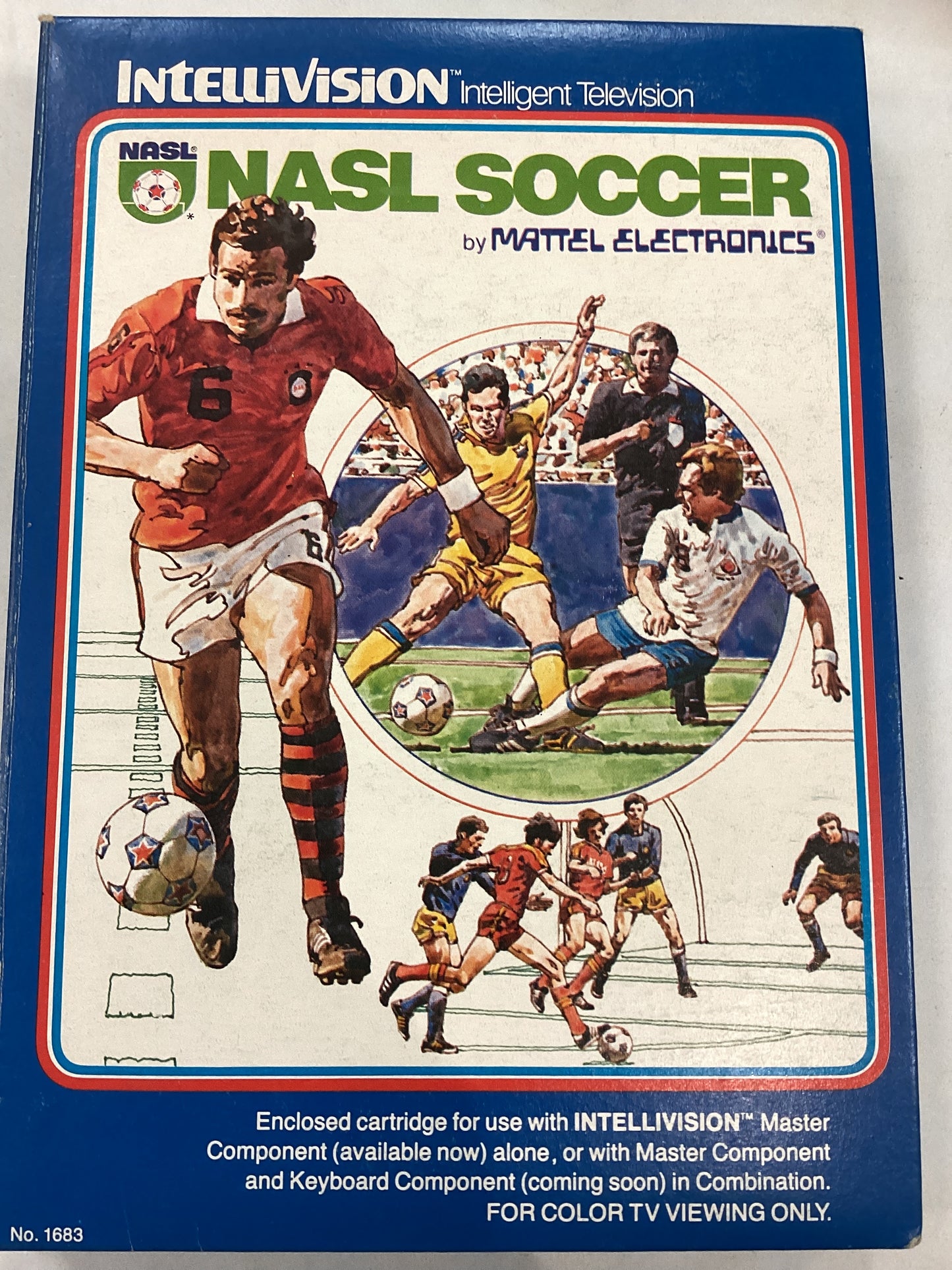 NASL Soccer - Intellivision - Used