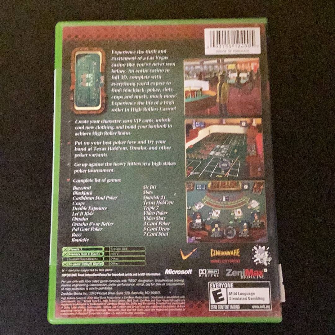 High Rollers Casino - Xbox - Used