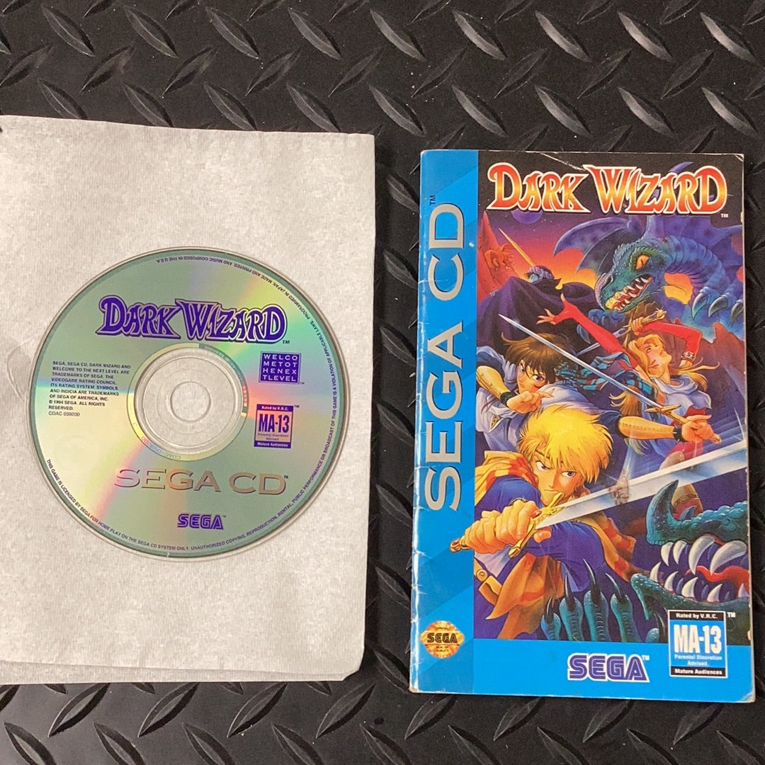 Dark Wizard - SegaCD - Used