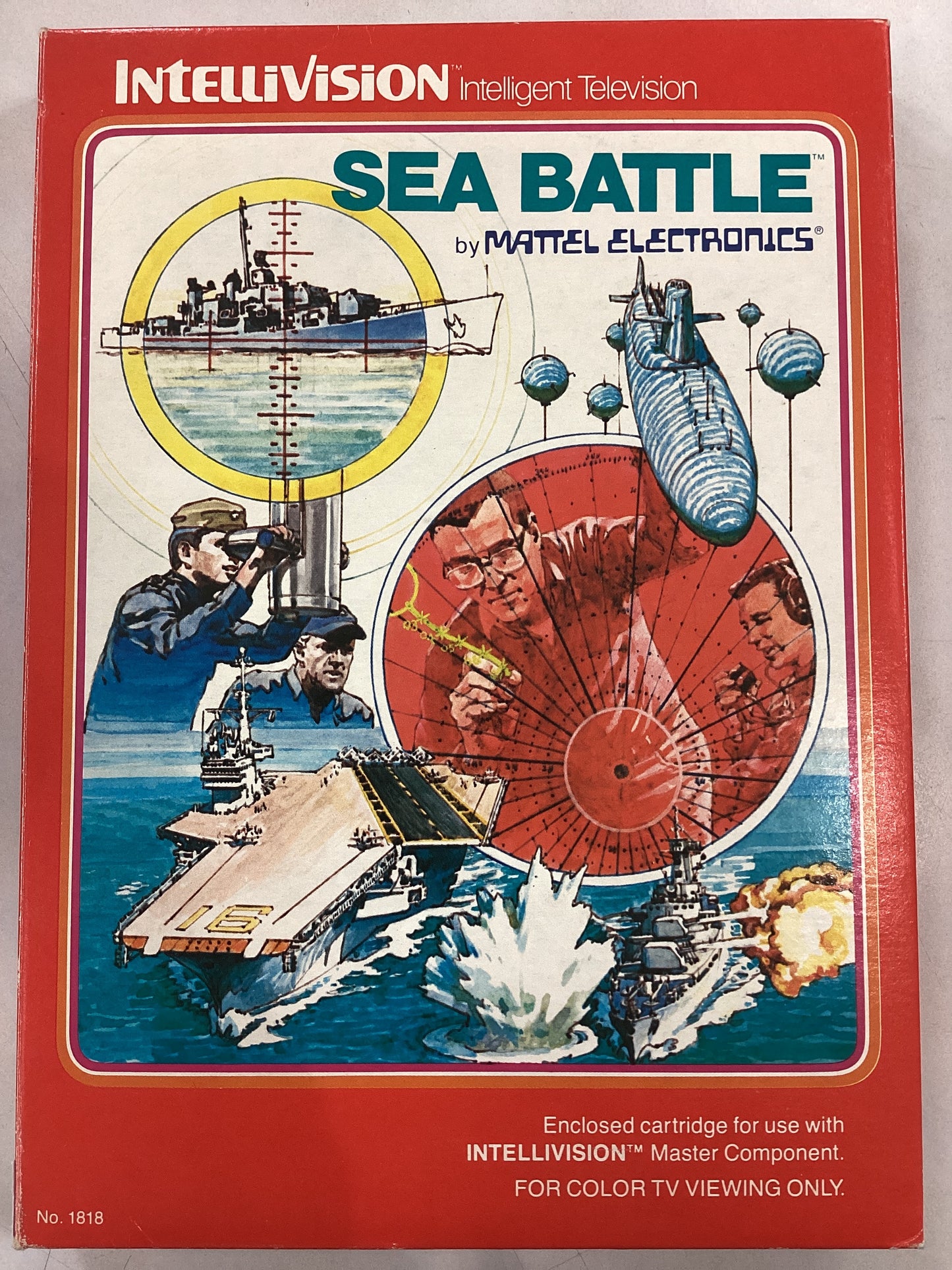 Sea Battle - Intellivision - Used