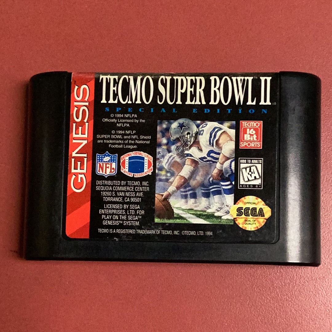 Tecmo Super Bowl 2 Special Edition - Genesis - Used