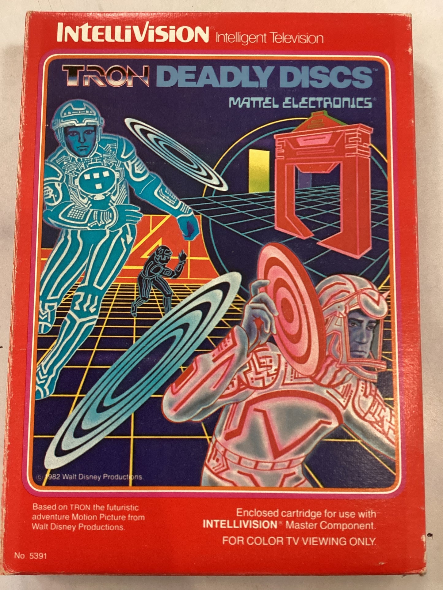 Tron Deadly Discs - Intellivision - Used