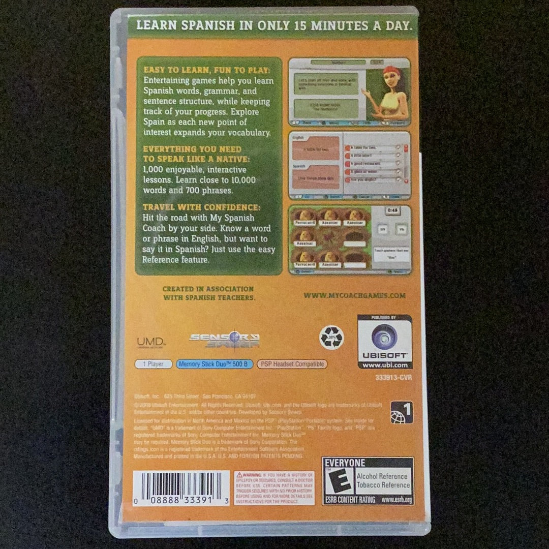 My Spanish Coach - PSP - Used