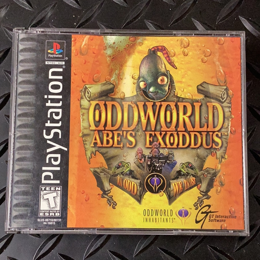Oddworld Abe’s Exoddus - PS1 Game - Used