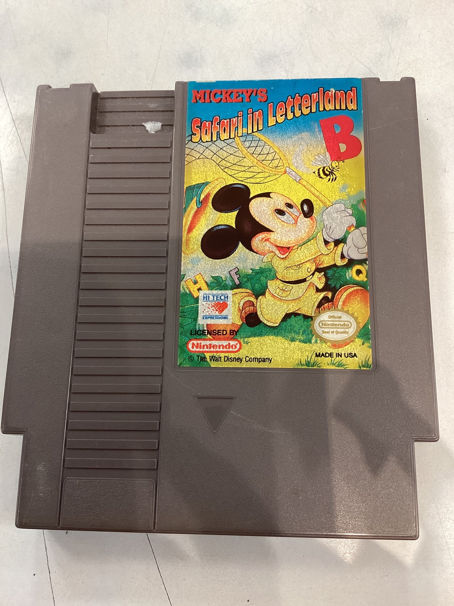 Mickey’s Safari in Letterland -NES- Used