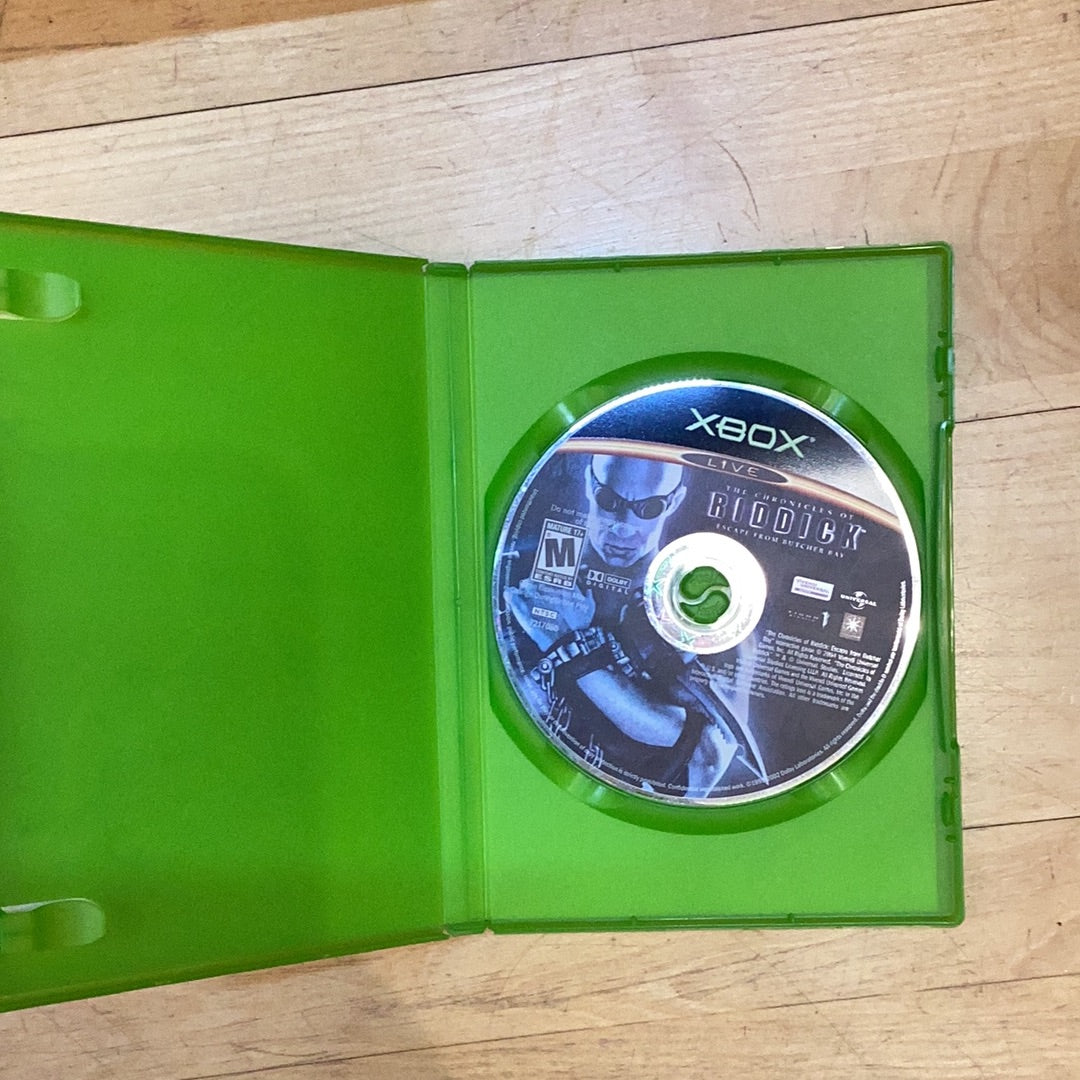 The Chronicles of Riddick Escape From Butcher Bay - Xbox - Used
