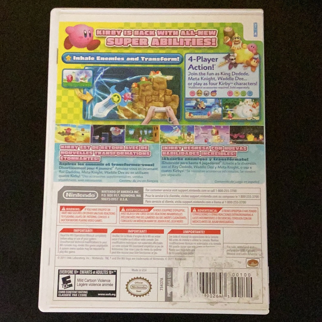 Kirby’s Return to Dream Land - Wii - Used