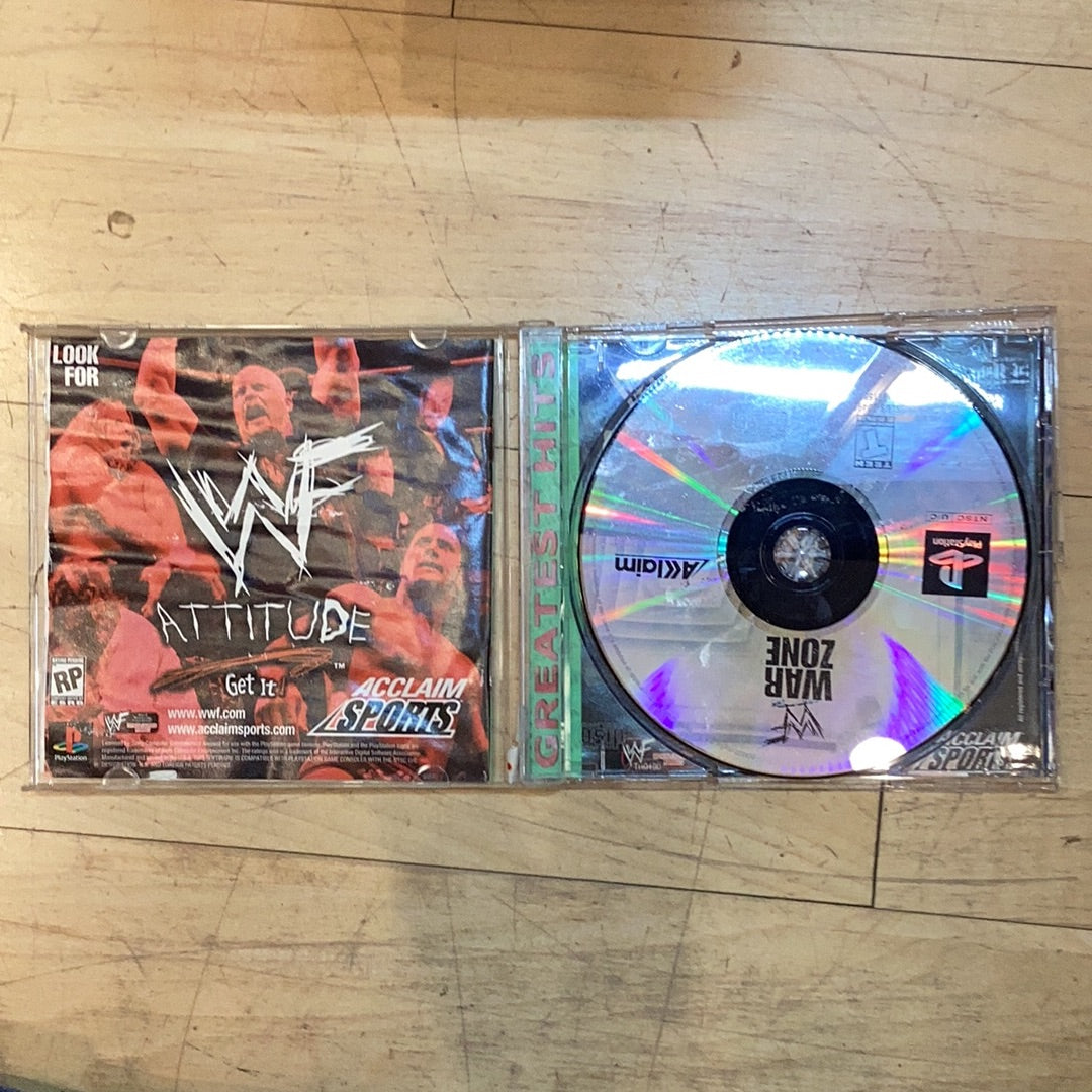 WF War Zone - PS1 - Used