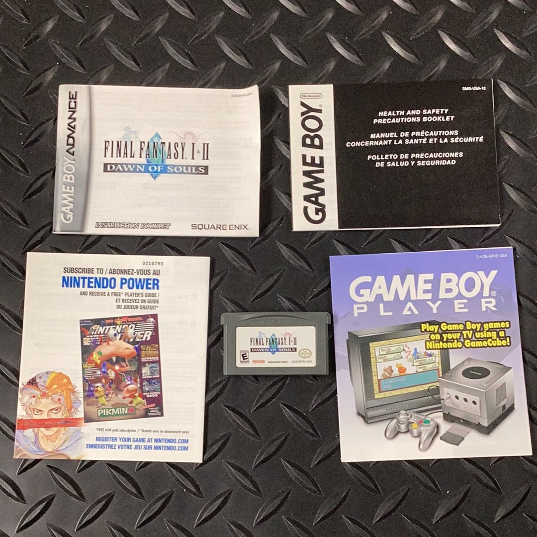 Final Fantasy 1 & 2: Dawn of Souls - GBA - Used
