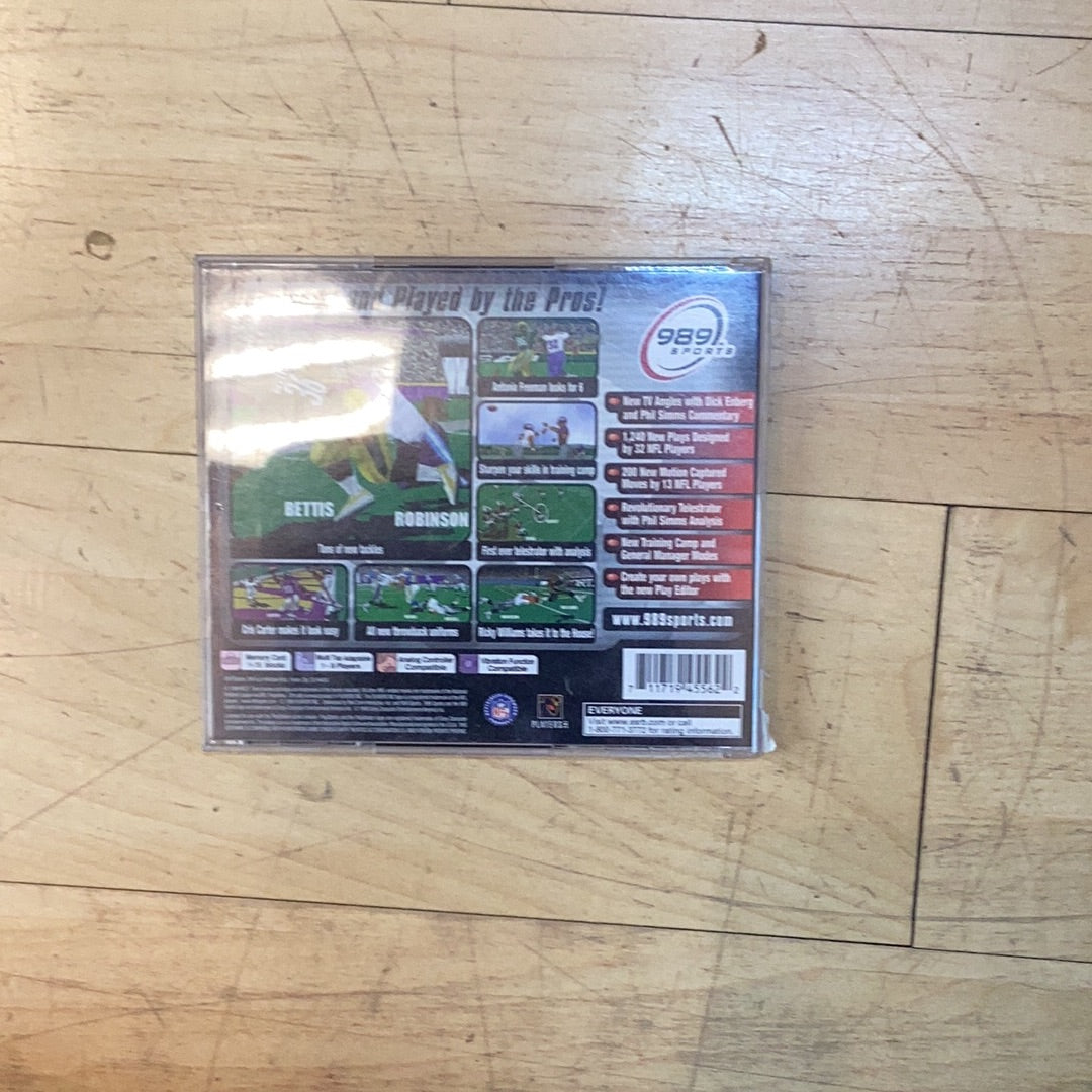 NFL Game Day 2000 -PS1- Used