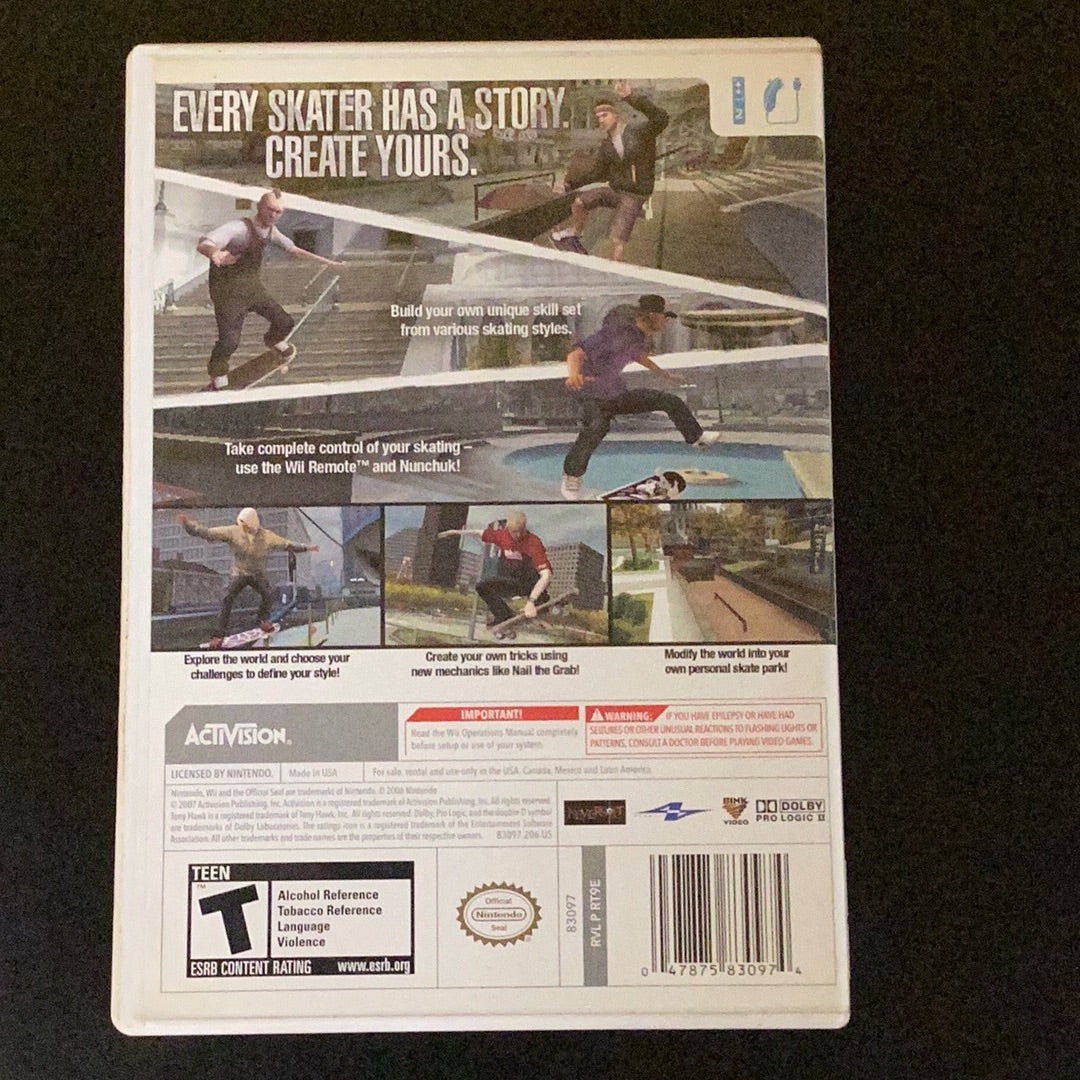 Tony Hawk’s Proving Ground - Wii - Used